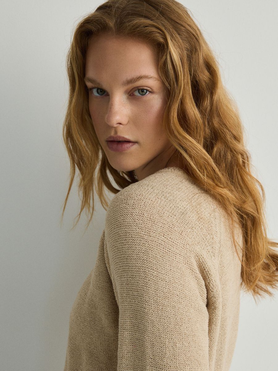 Pull uni - Beige - RESERVED - 3