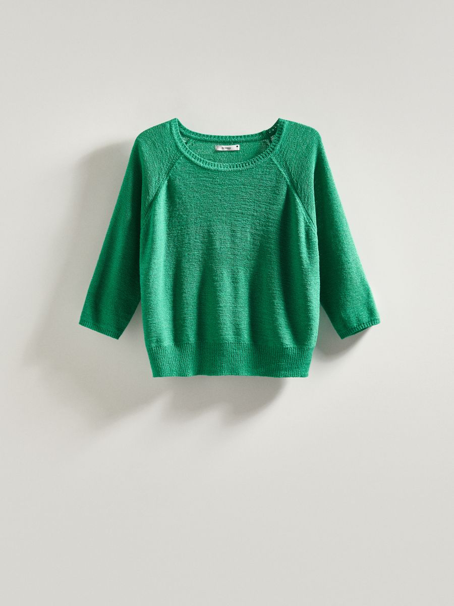 Plain jumper - green - RESERVED - 5