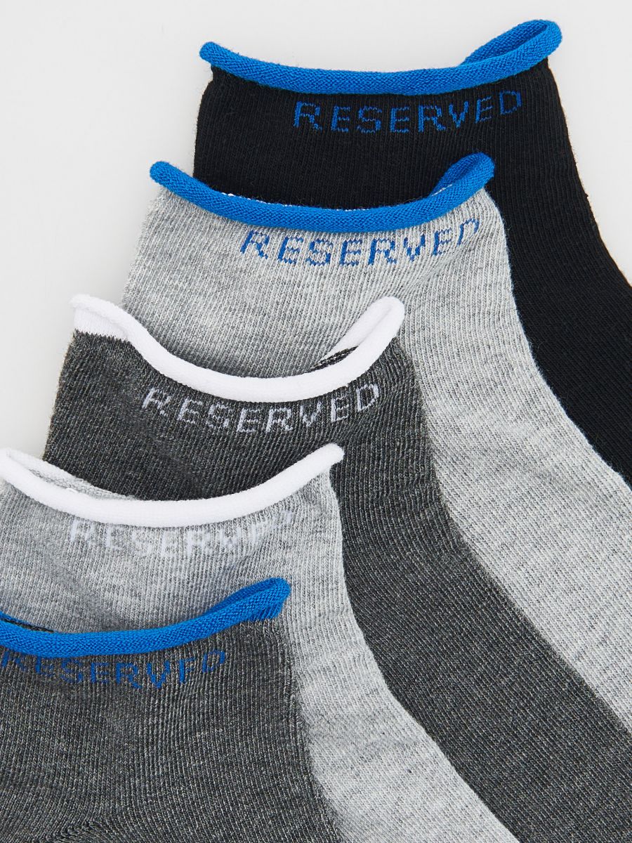 Socks 5 pack - dark grey - RESERVED - 2
