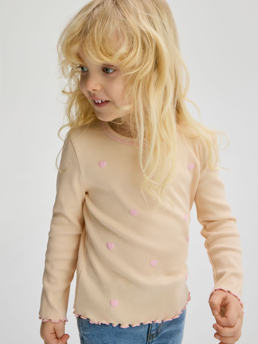 Gemustertes Hemd - beige - RESERVED - 3
