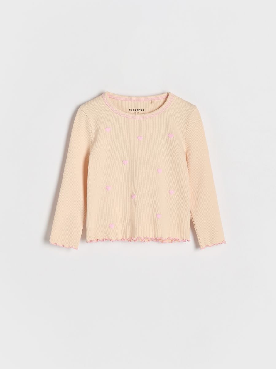Gemustertes Hemd - beige - RESERVED - 2