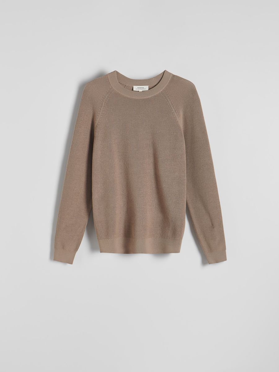 Pull en coton - brun café - RESERVED - 6