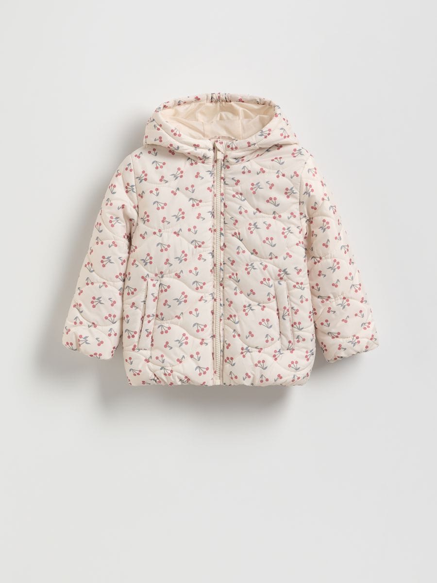 Jacket with contrasting inserts - multicolor - RESERVED