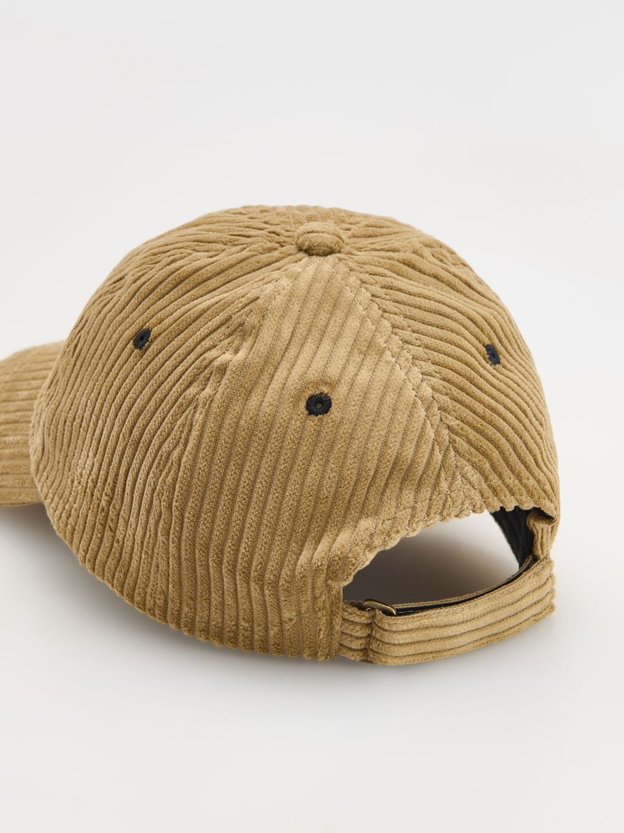 Corduroy cap - beige - RESERVED - 2