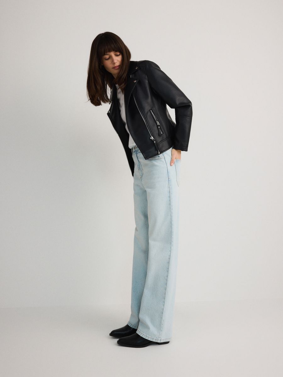 LADIES` OUTER JACKET - ΜΑΥΡΟ - RESERVED - 4