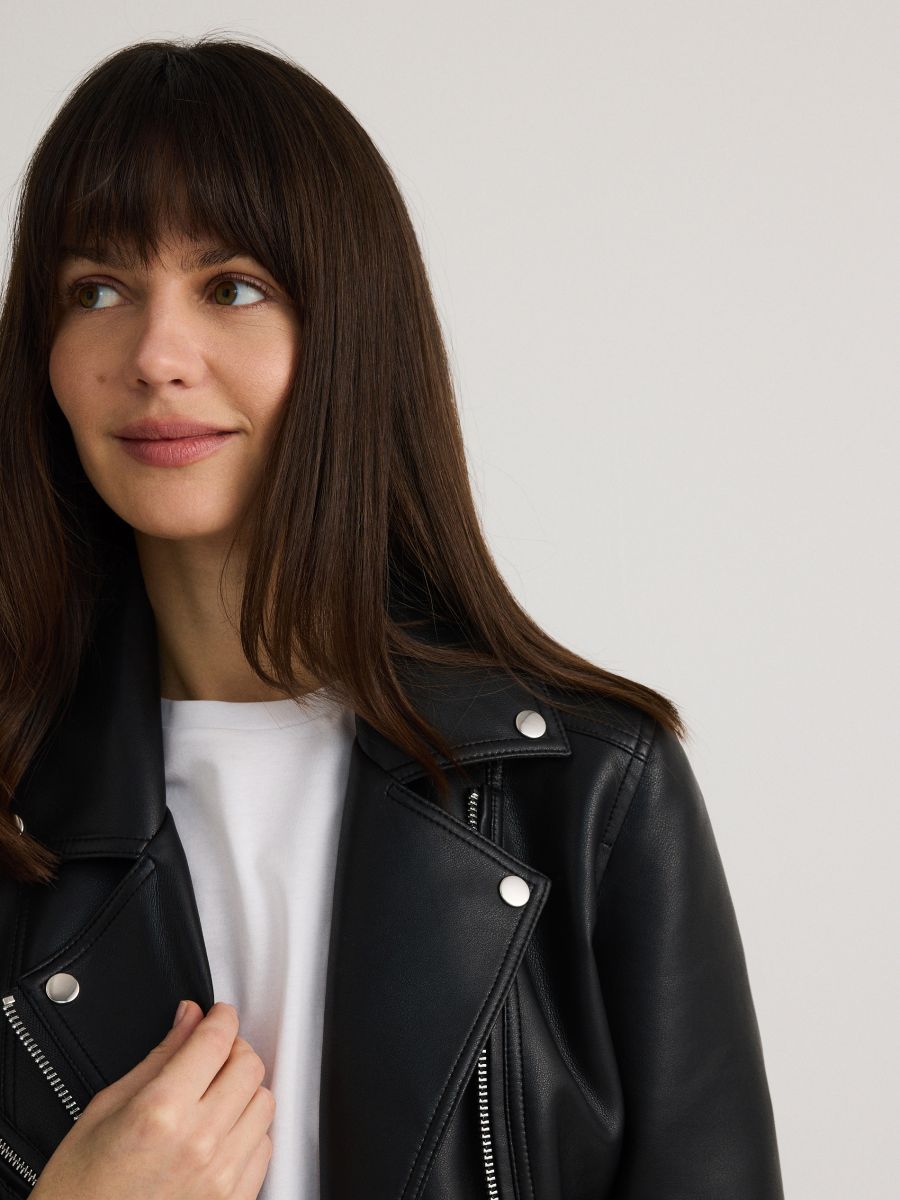 LADIES` OUTER JACKET - ΜΑΥΡΟ - RESERVED - 6