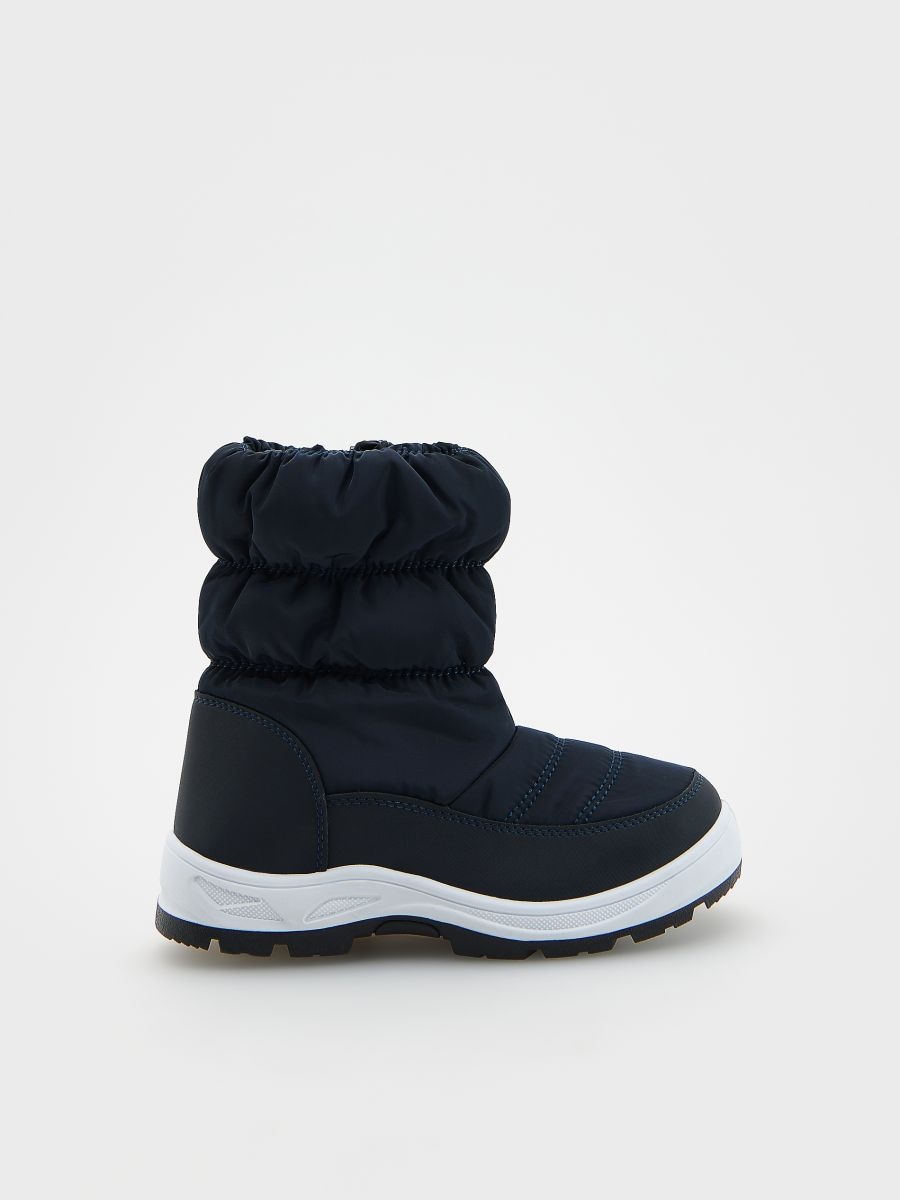 Quilted snow boots - navy - RESERVED
