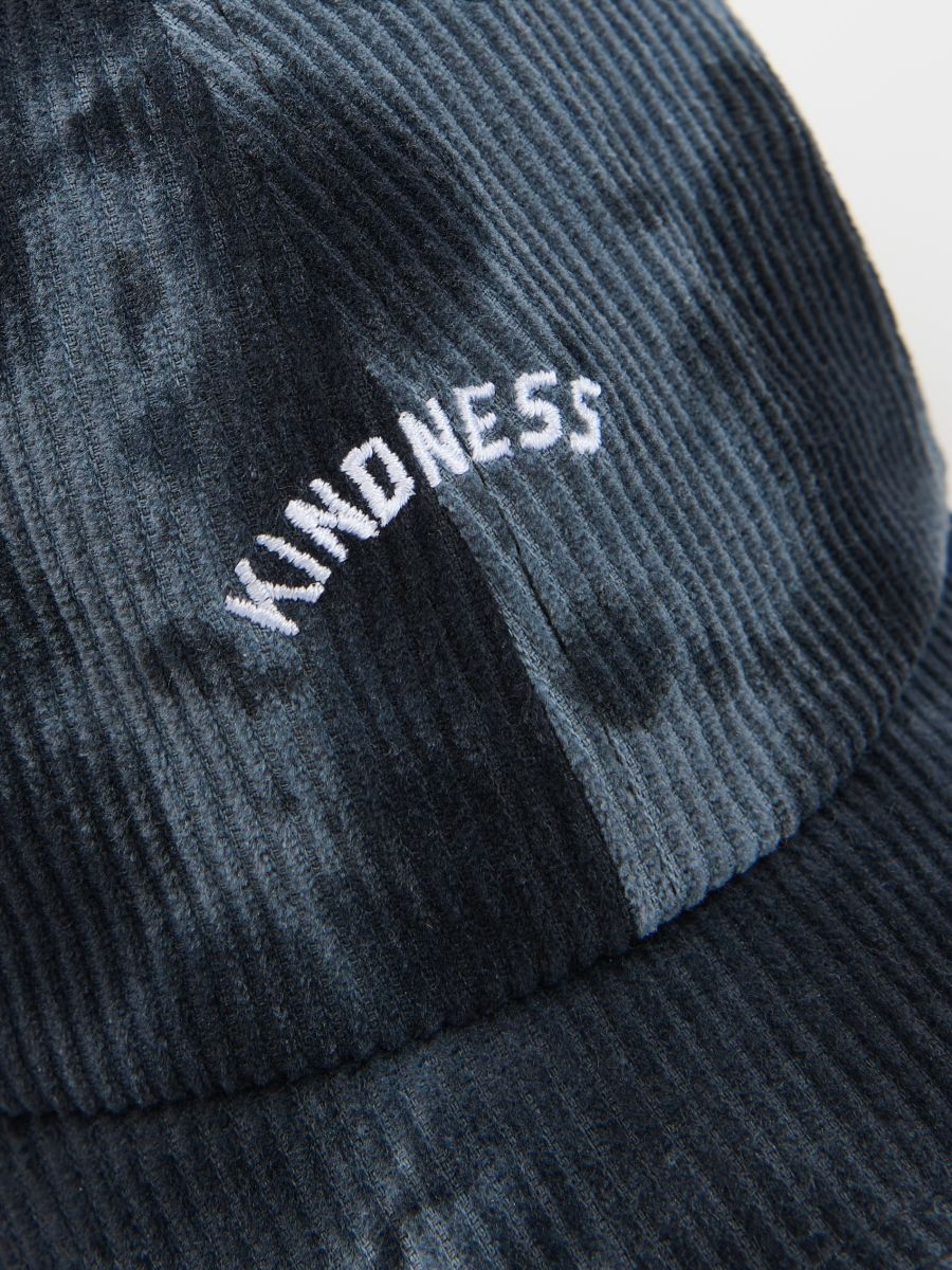 Corduroy cap - pale blue - RESERVED - 3