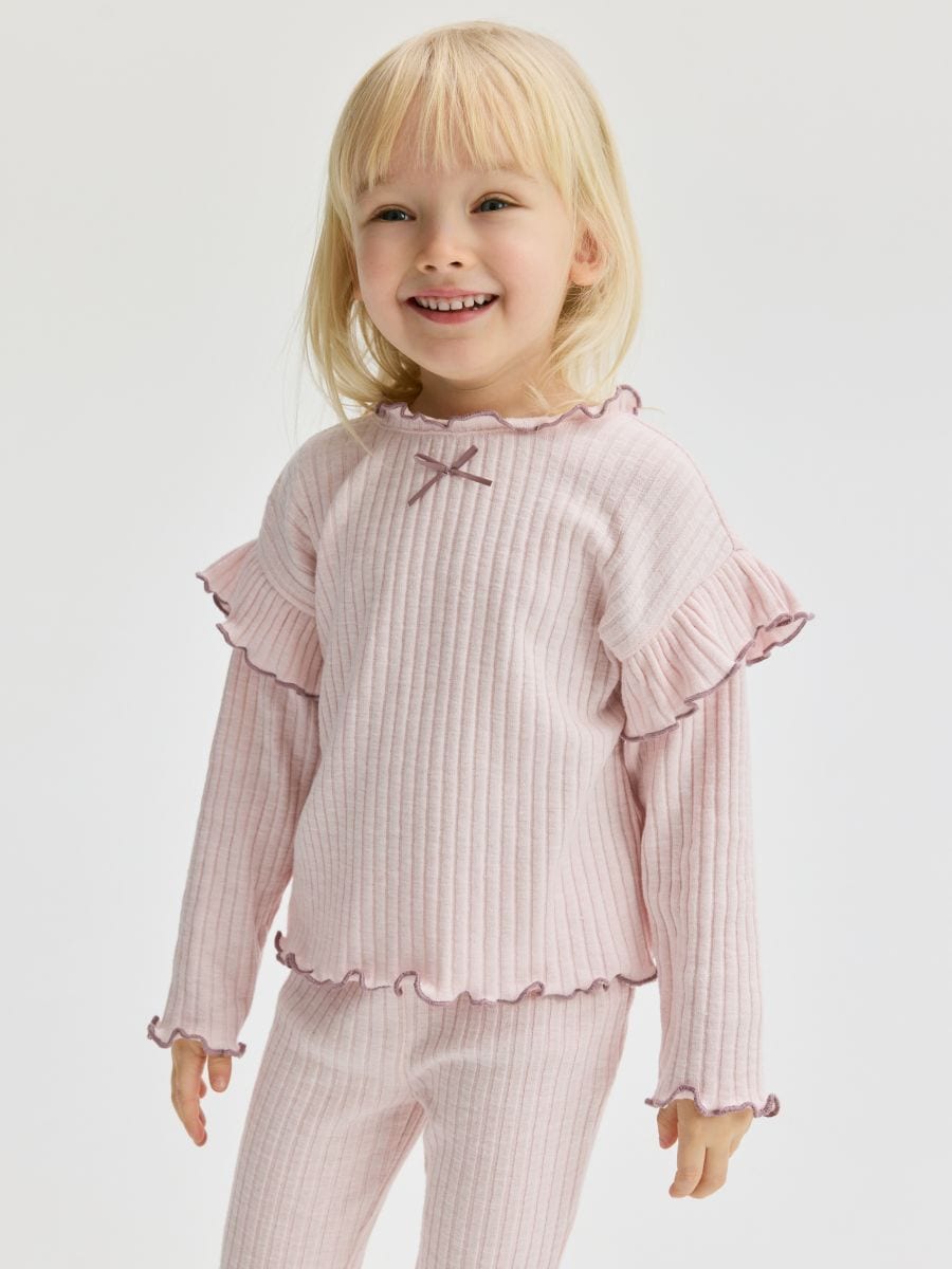 BABIES` BLOUSE - PASTELLROSA - RESERVED