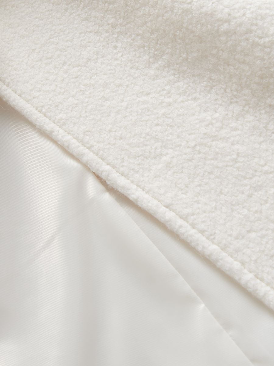 Zweireihiger Oversize-Mantel - creme - RESERVED - 6