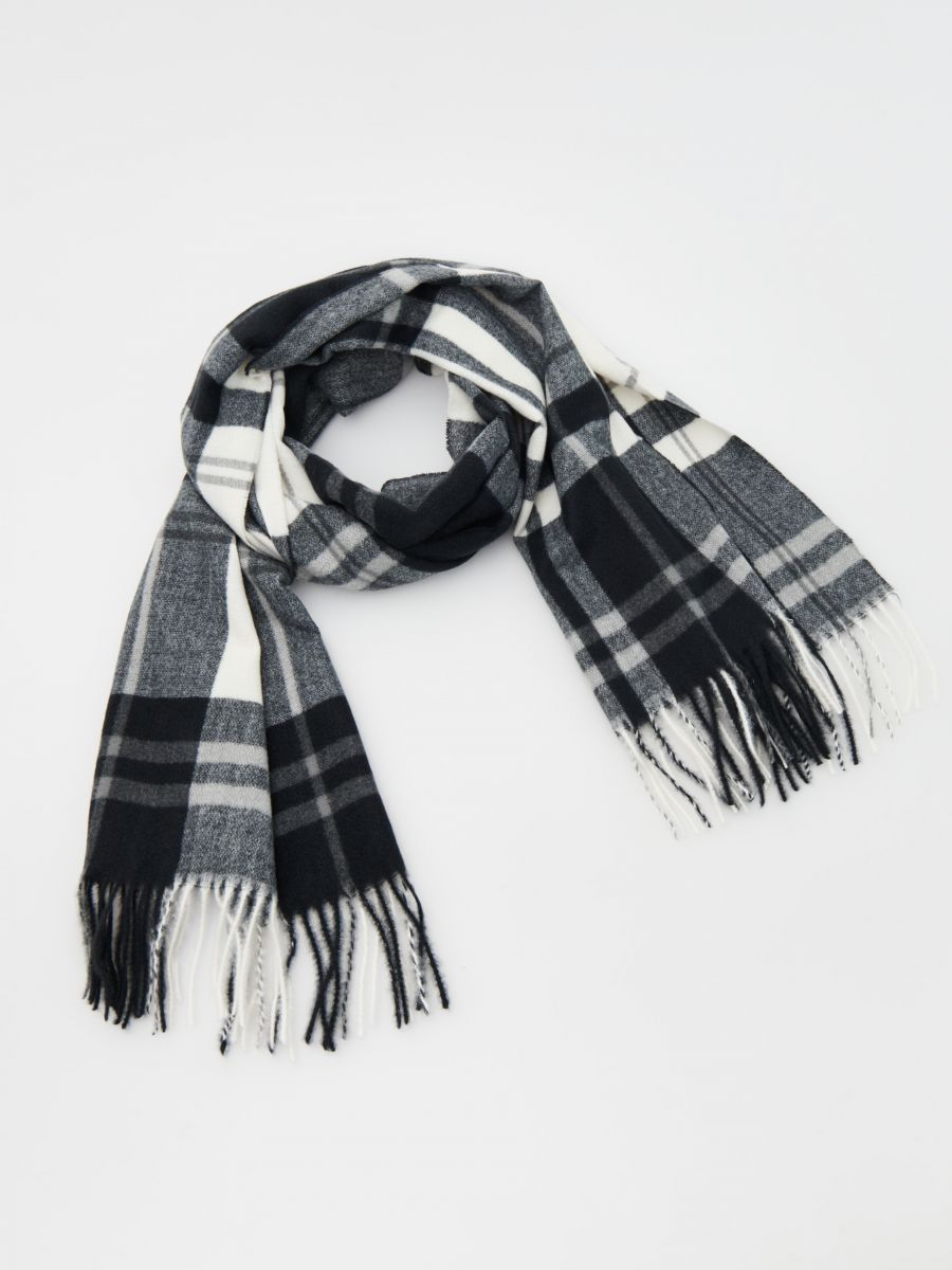 Check scarf - black - RESERVED - 2
