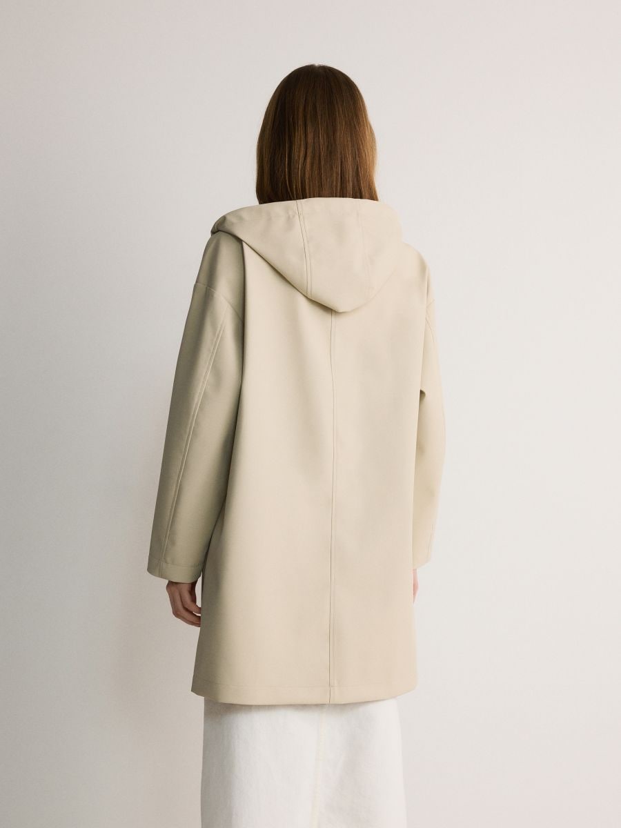 LADIES` COAT - nude - RESERVED - 4