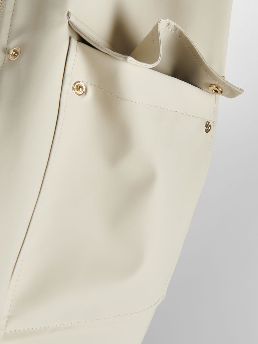 LADIES` COAT - nude - RESERVED - 7