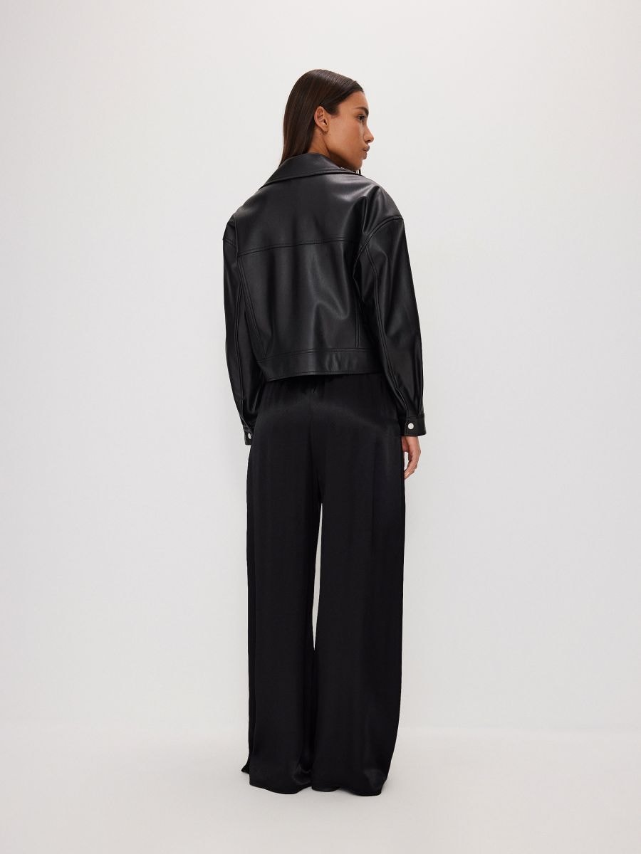 LADIES` OUTER JACKET - ΜΑΥΡΟ - RESERVED - 2