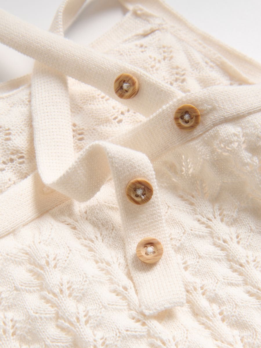 Openwork body - cream - RESERVED - 2
