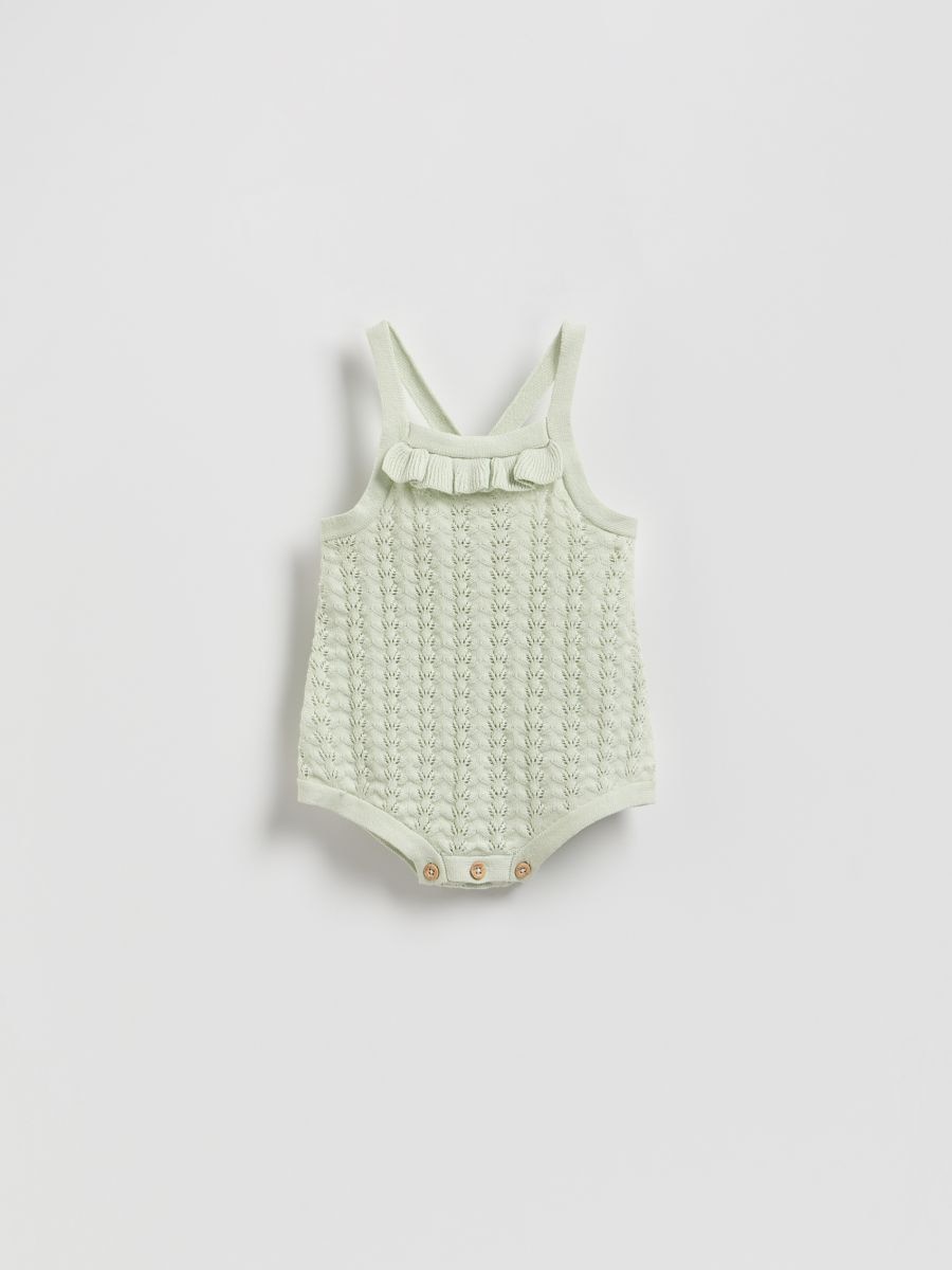 Openwork body - pale green - RESERVED - 2