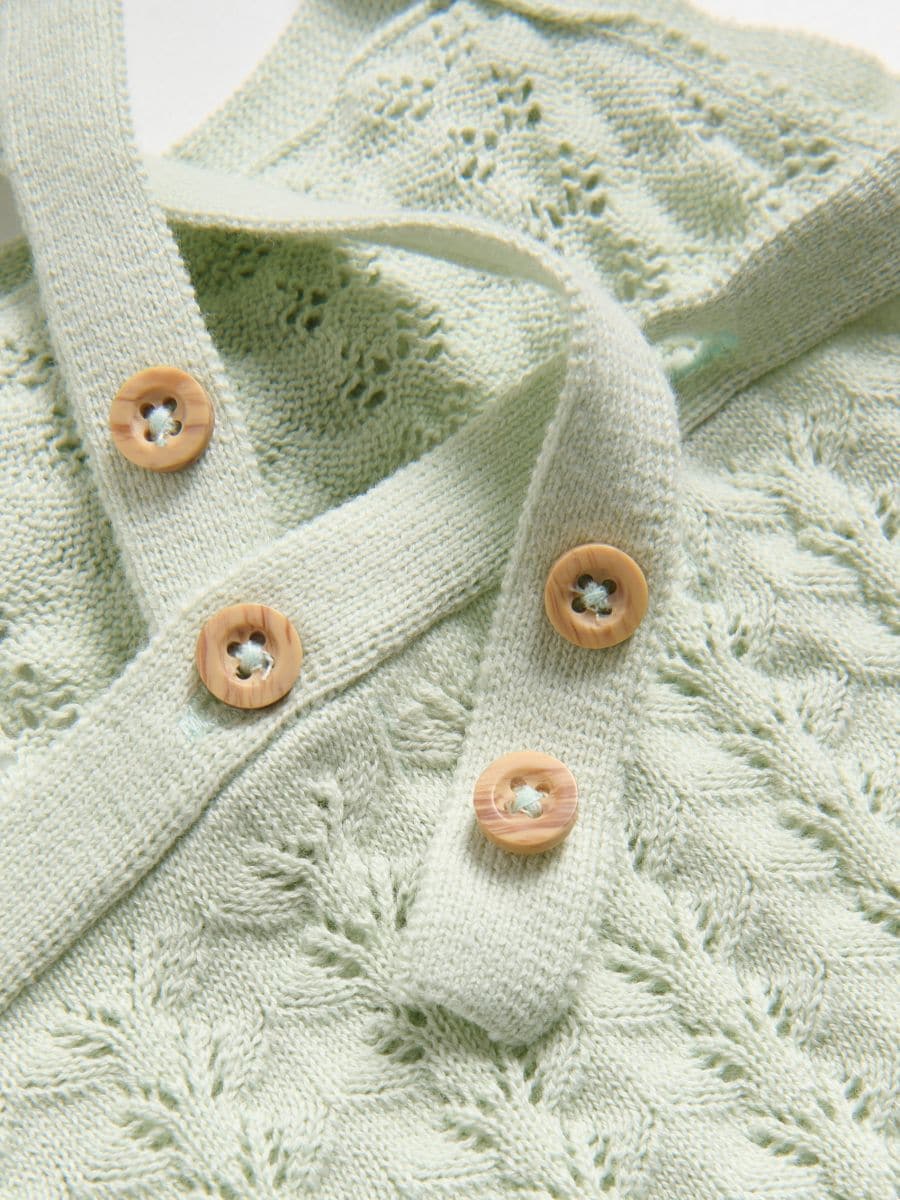 Openwork body - pale green - RESERVED - 3