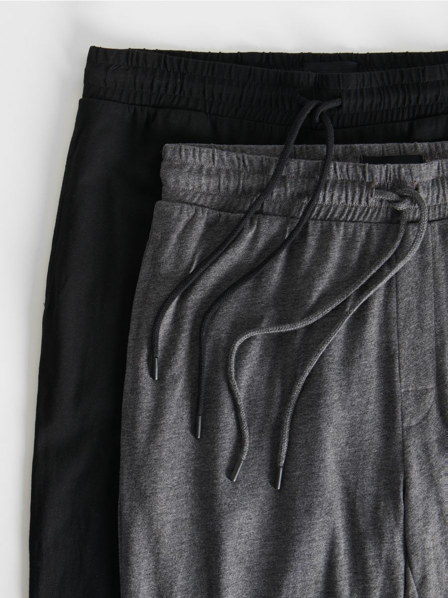 Pyjamahose, 2er-Pack - schwarz - RESERVED - 2
