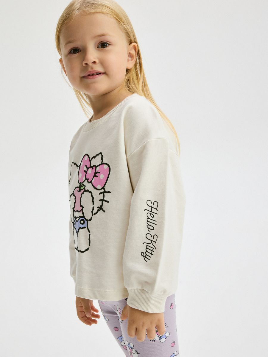 Koszulka Hello Kitty - kremowy - RESERVED - 4