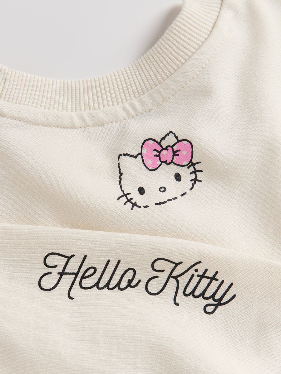 Koszulka Hello Kitty - kremowy - RESERVED - 5