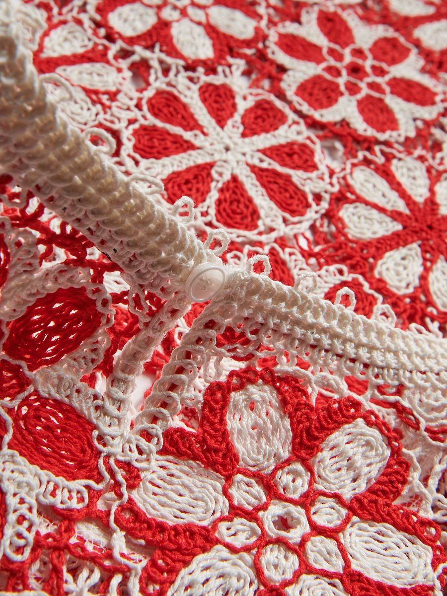 Openwork top - red - RESERVED - 6