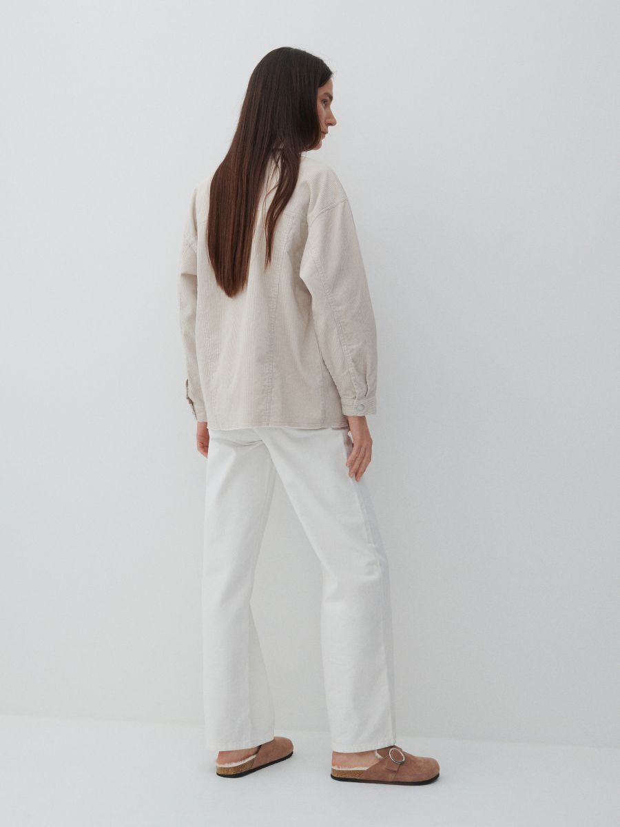 Corduroy jacket - cream - RESERVED - 6