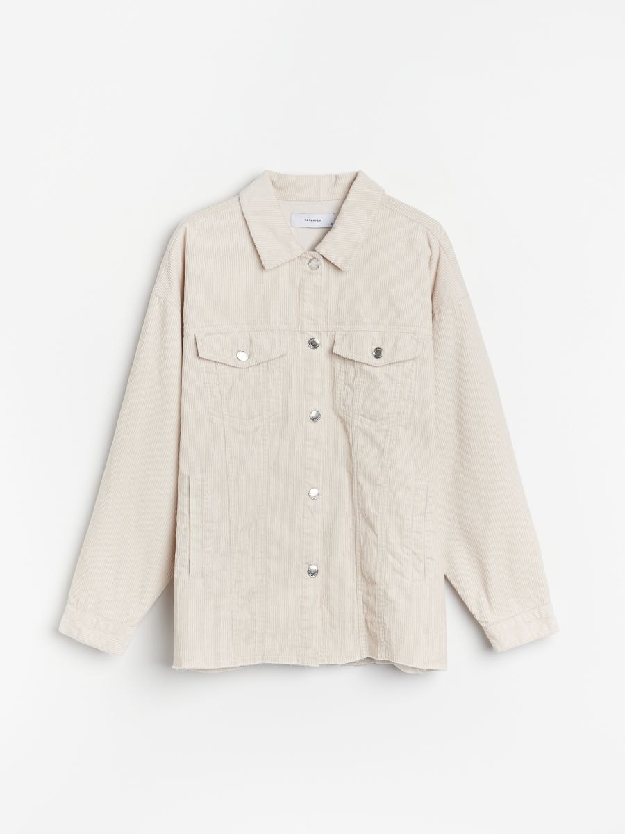 Corduroy jacket - cream - RESERVED - 4
