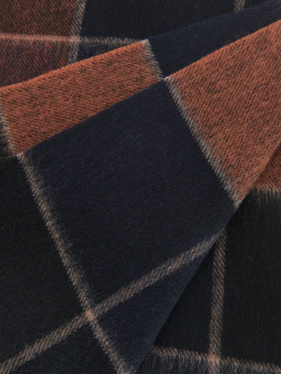 Check wool rich scarf - multicolor - RESERVED - 3