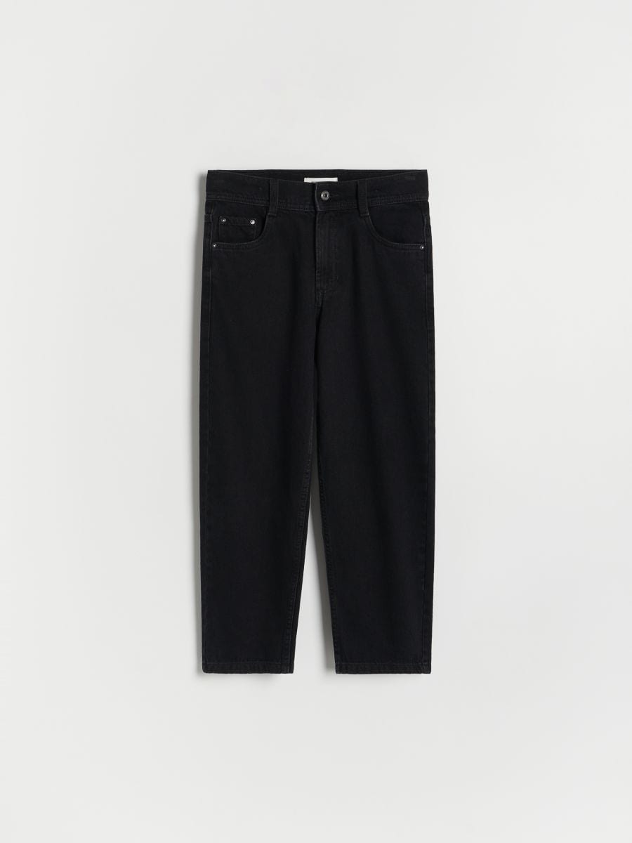 BOYS` JEANS TROUSERS - GRÅ - RESERVED