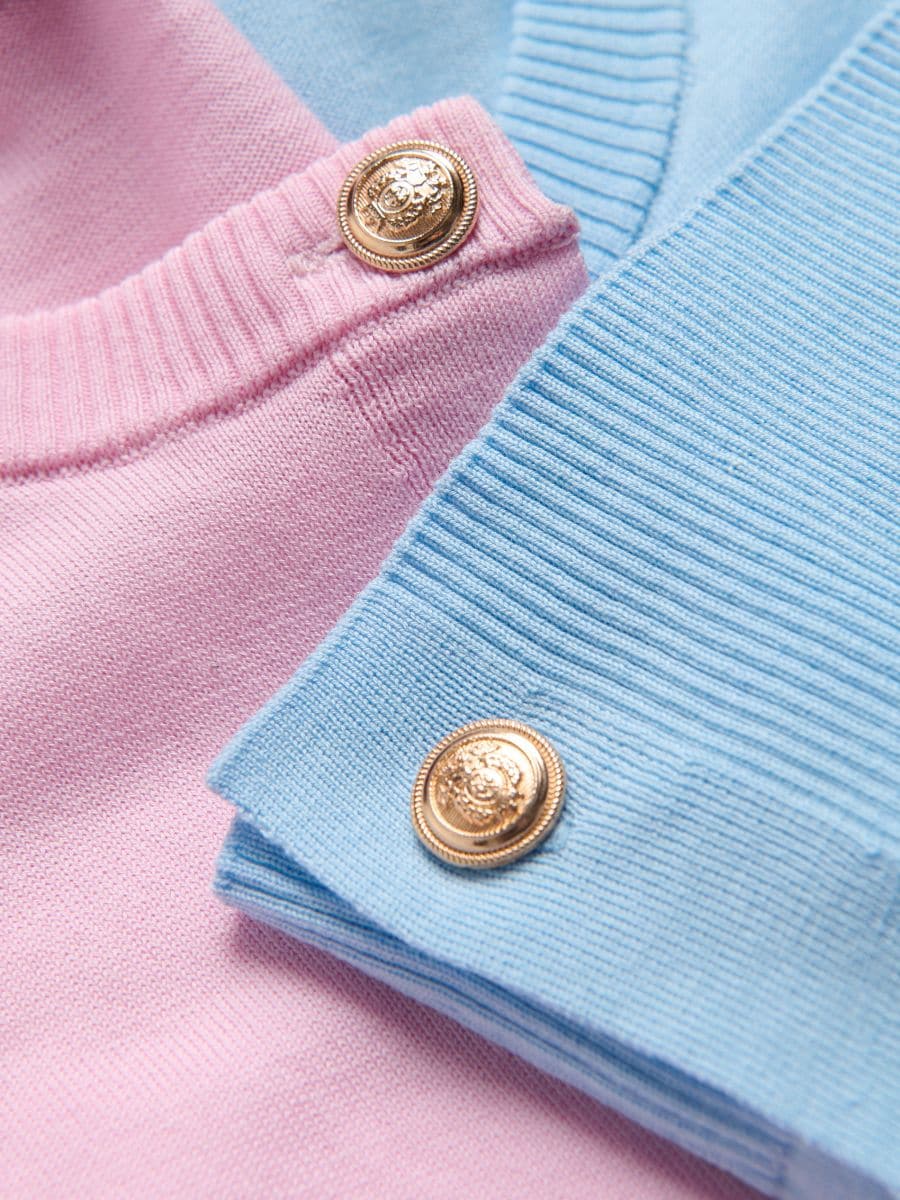 Pullunder aus Strickstoff - pastellrosa - RESERVED - 5