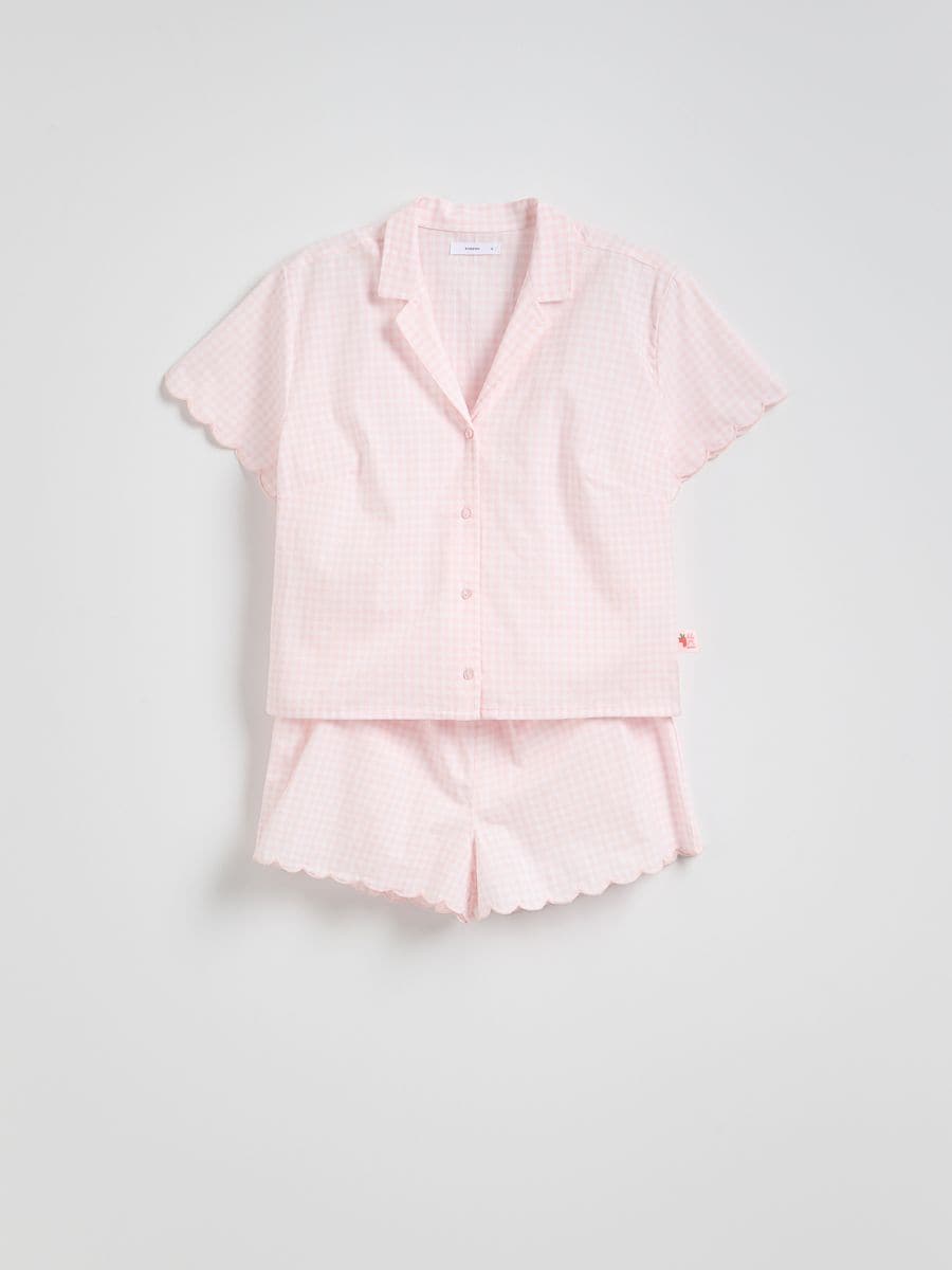 LADIES` PYJAMA - pastel pink - RESERVED - 5