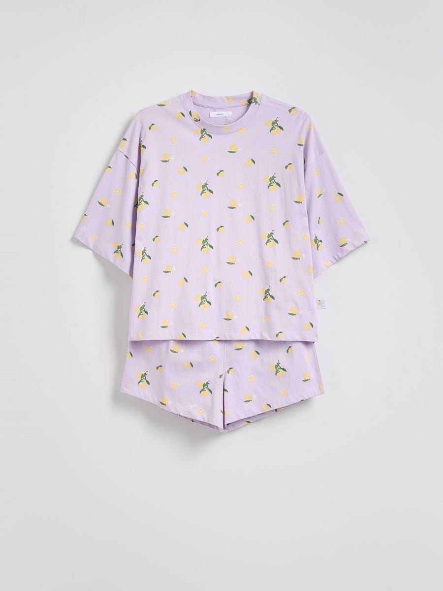 Two piece pyjama set - lavender - RESERVED - 4