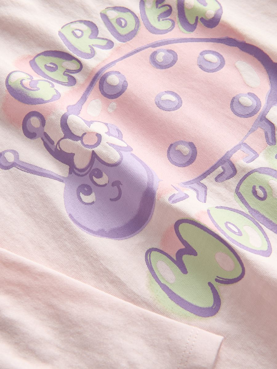T-shirt with print - pastel pink - RESERVED - 3
