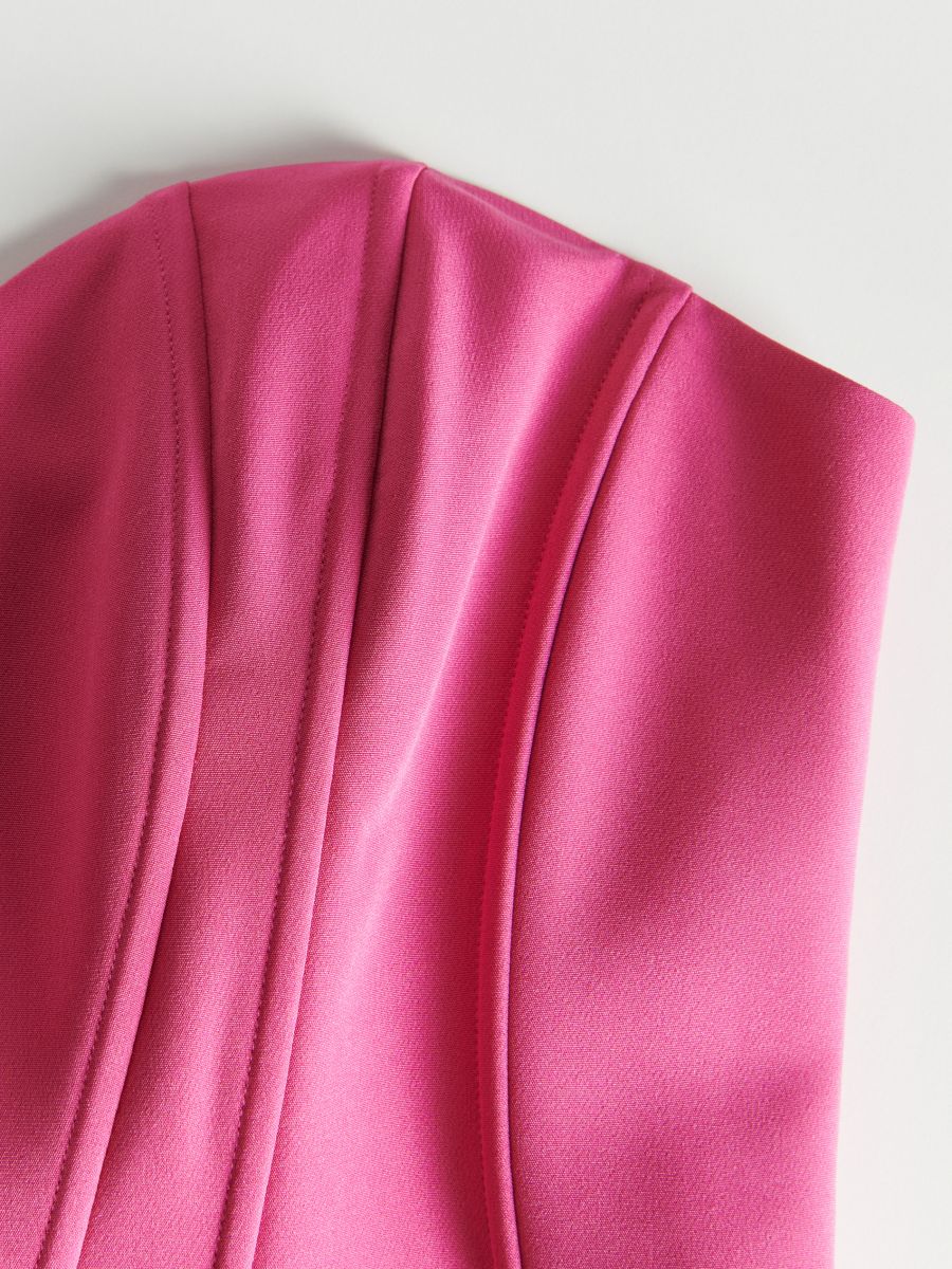 Corset top - hot pink - RESERVED - 9