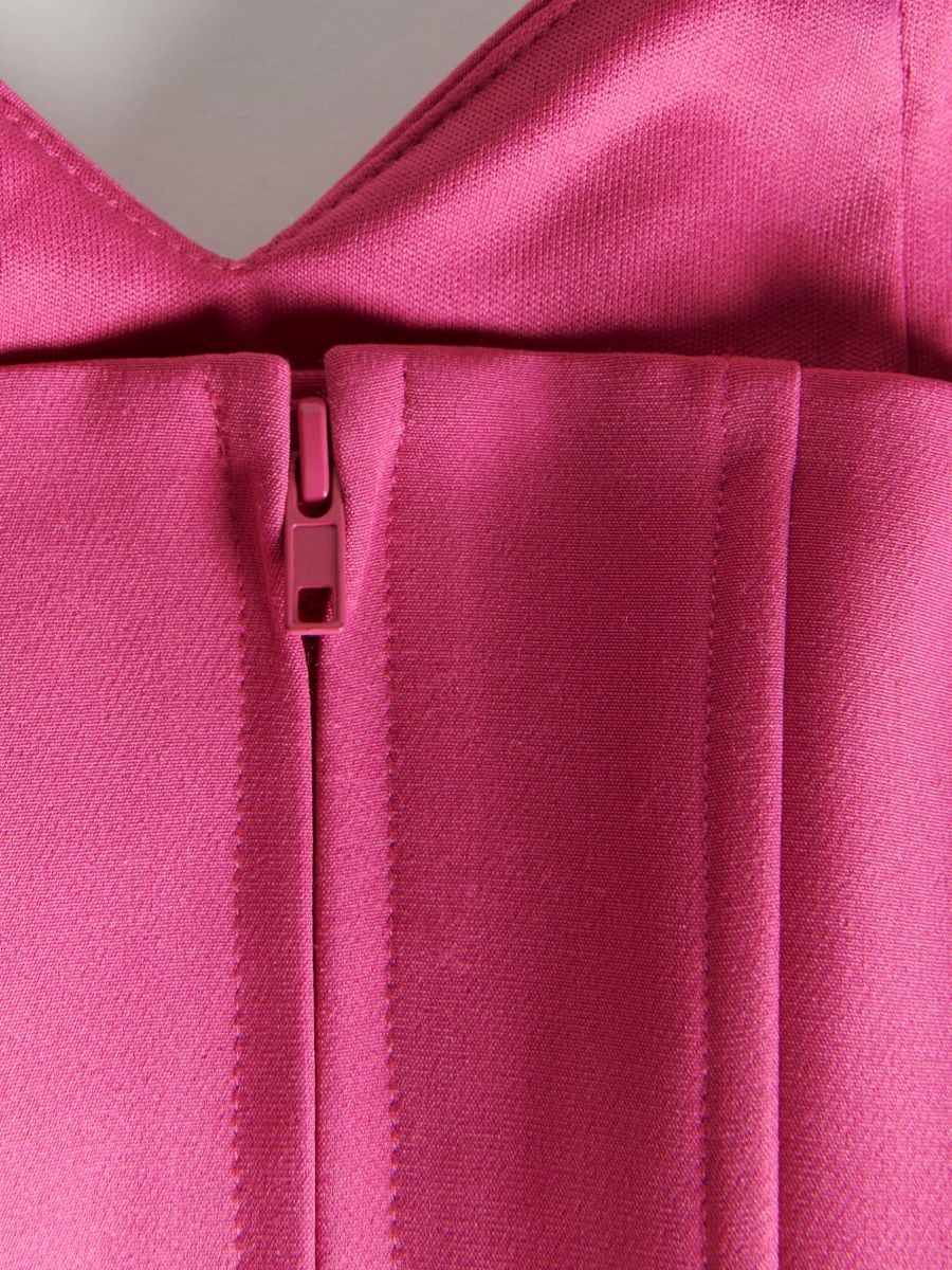 Corset top - hot pink - RESERVED - 10