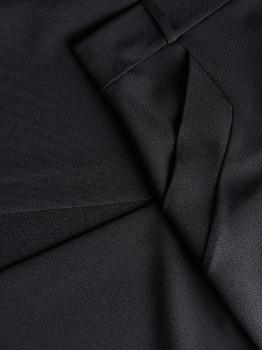 Midi skirt with pockets - black - RESERVED - 5