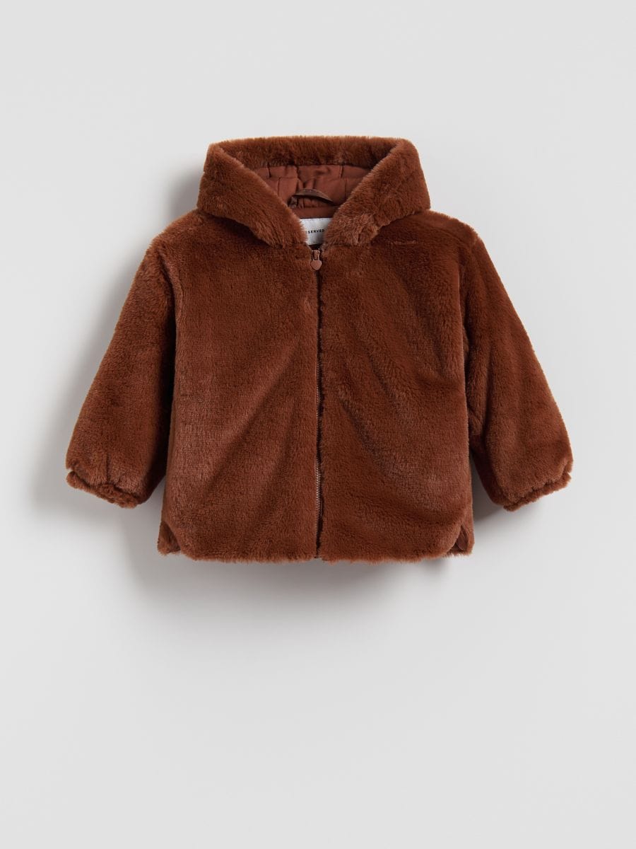 Ladies jacket - dark brown - RESERVED
