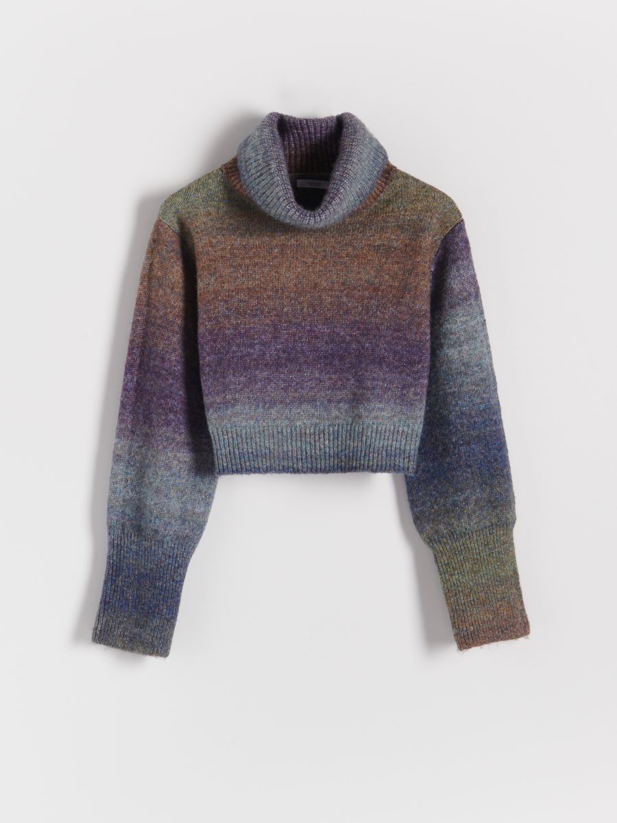 Pull en polyester recyclé majoritaire - Multicolore - RESERVED - 5