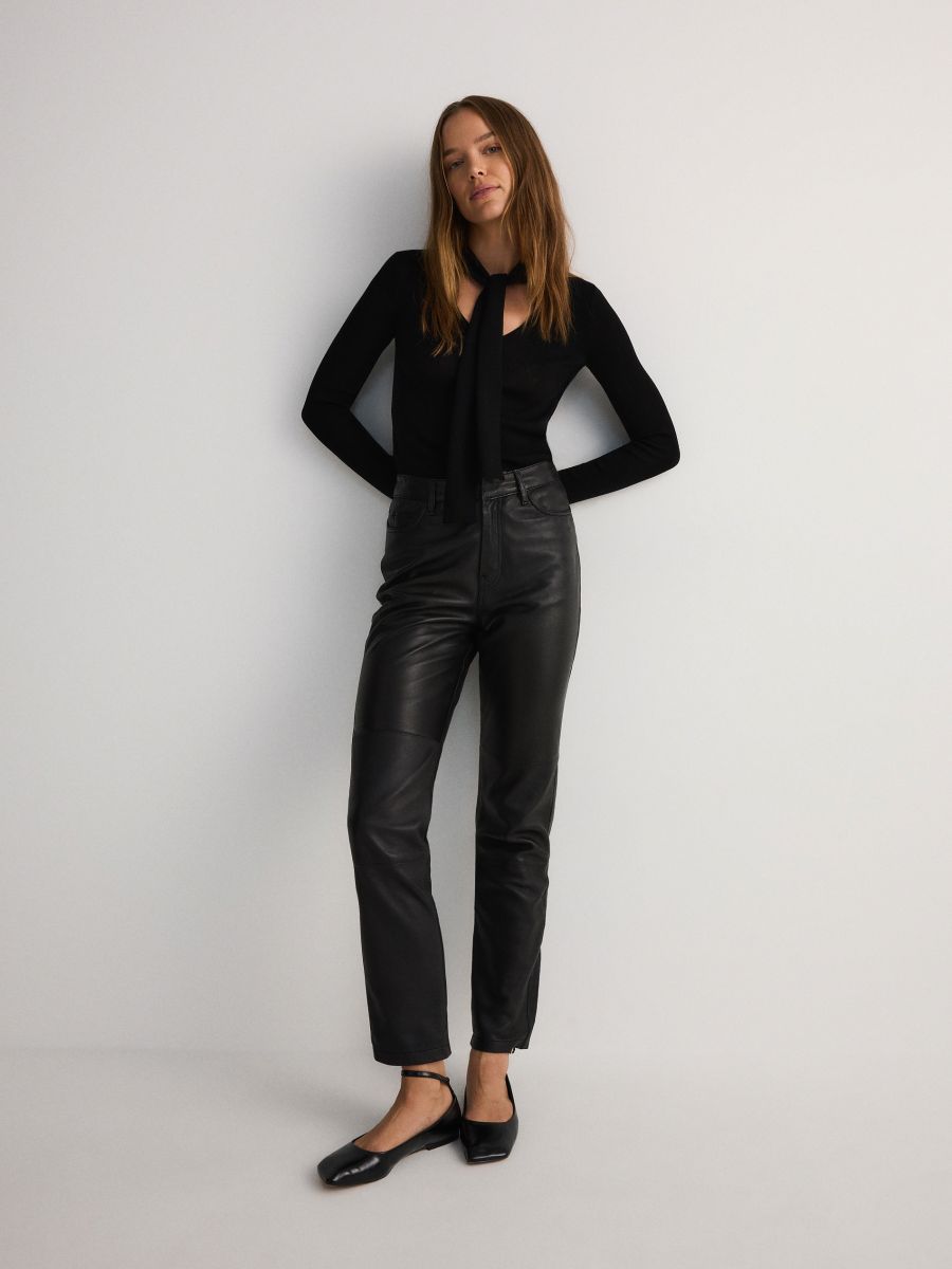 Viscose blend jumper - black - RESERVED - 2