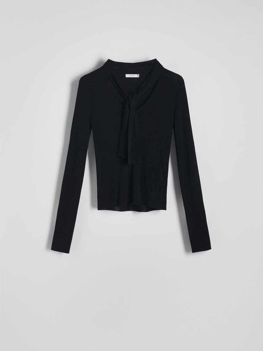 Viscose blend jumper - black - RESERVED - 5