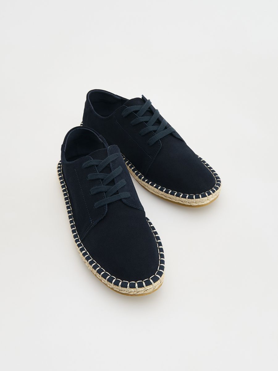 Espadrilles en daim - Marine - RESERVED - 2