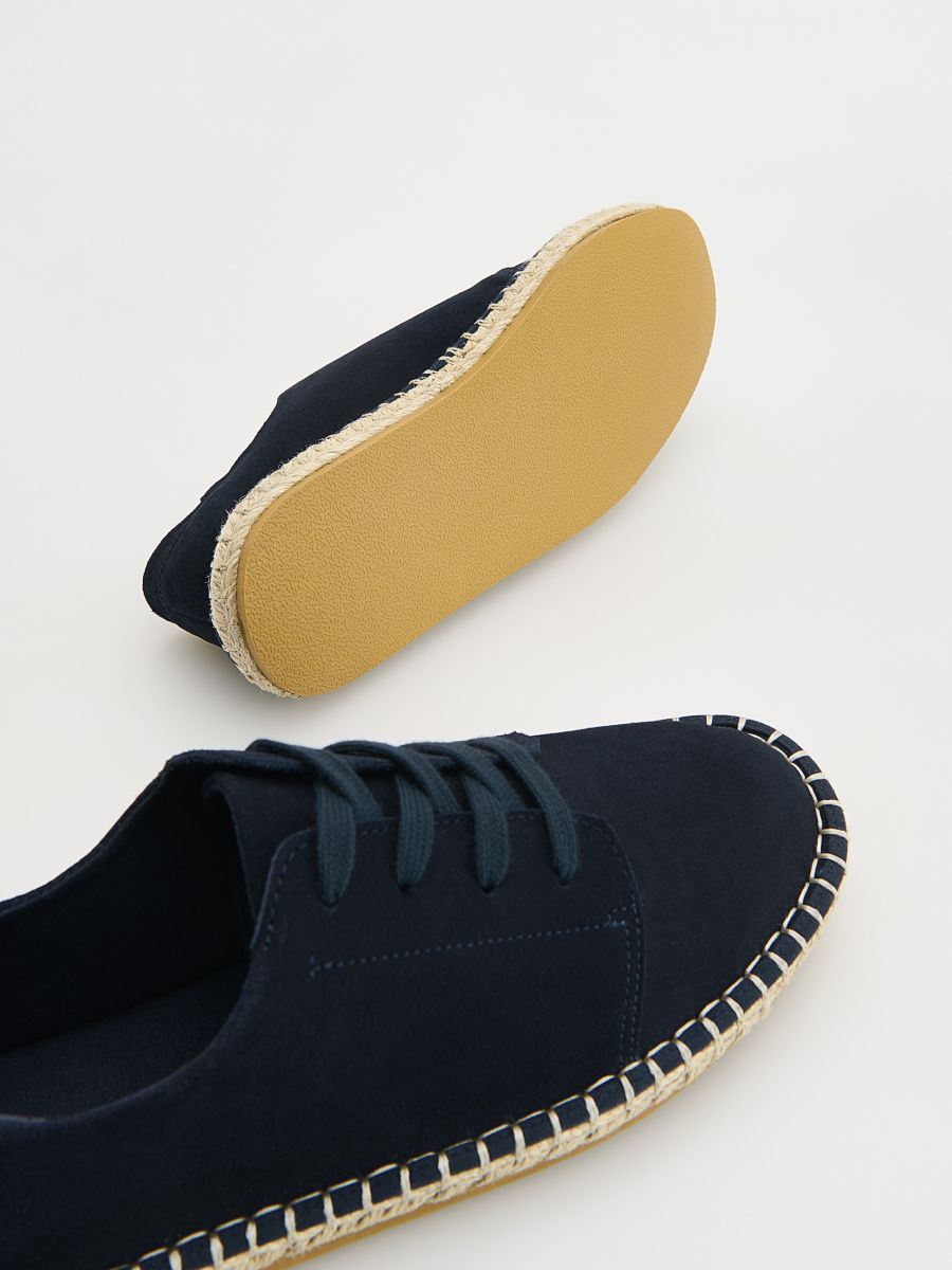 Espadrilles en daim - Marine - RESERVED - 4