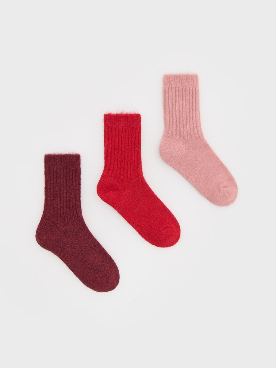 LADIES` SOCKS - rød - RESERVED