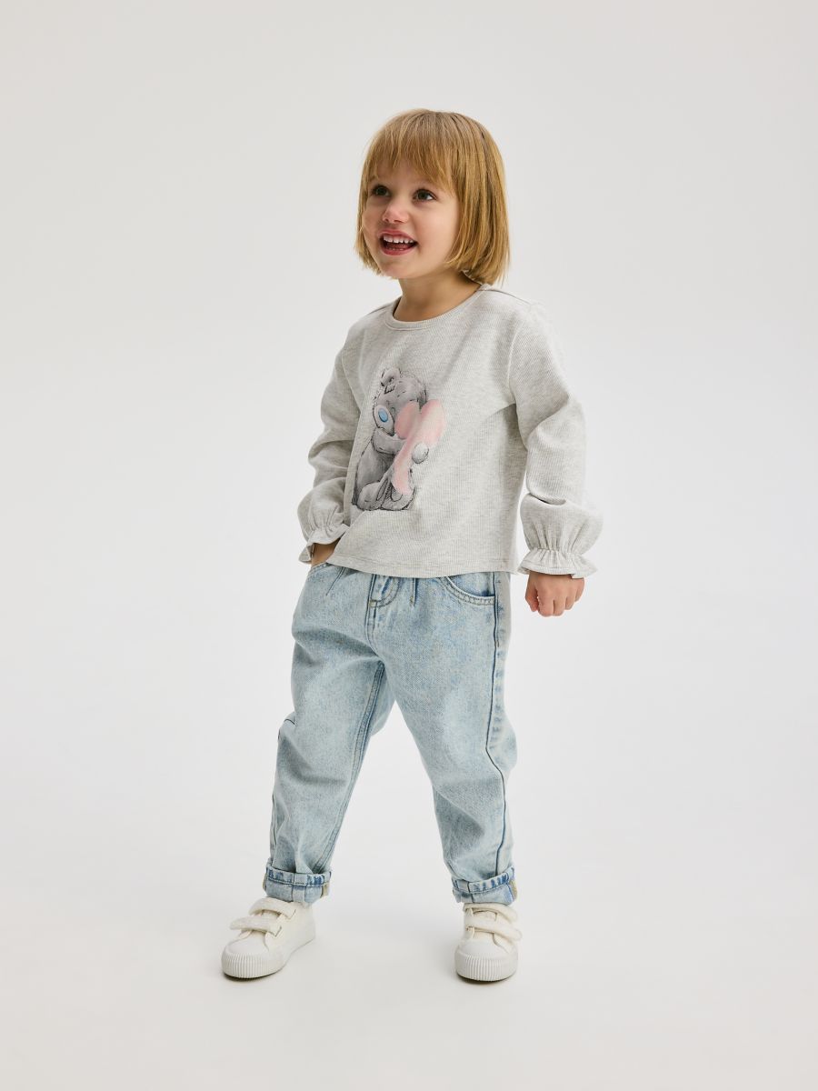 Μπλουζάκι με εκτύπωση Tiny Tatty Teddy - ανοιχτό γκρι - RESERVED - 5
