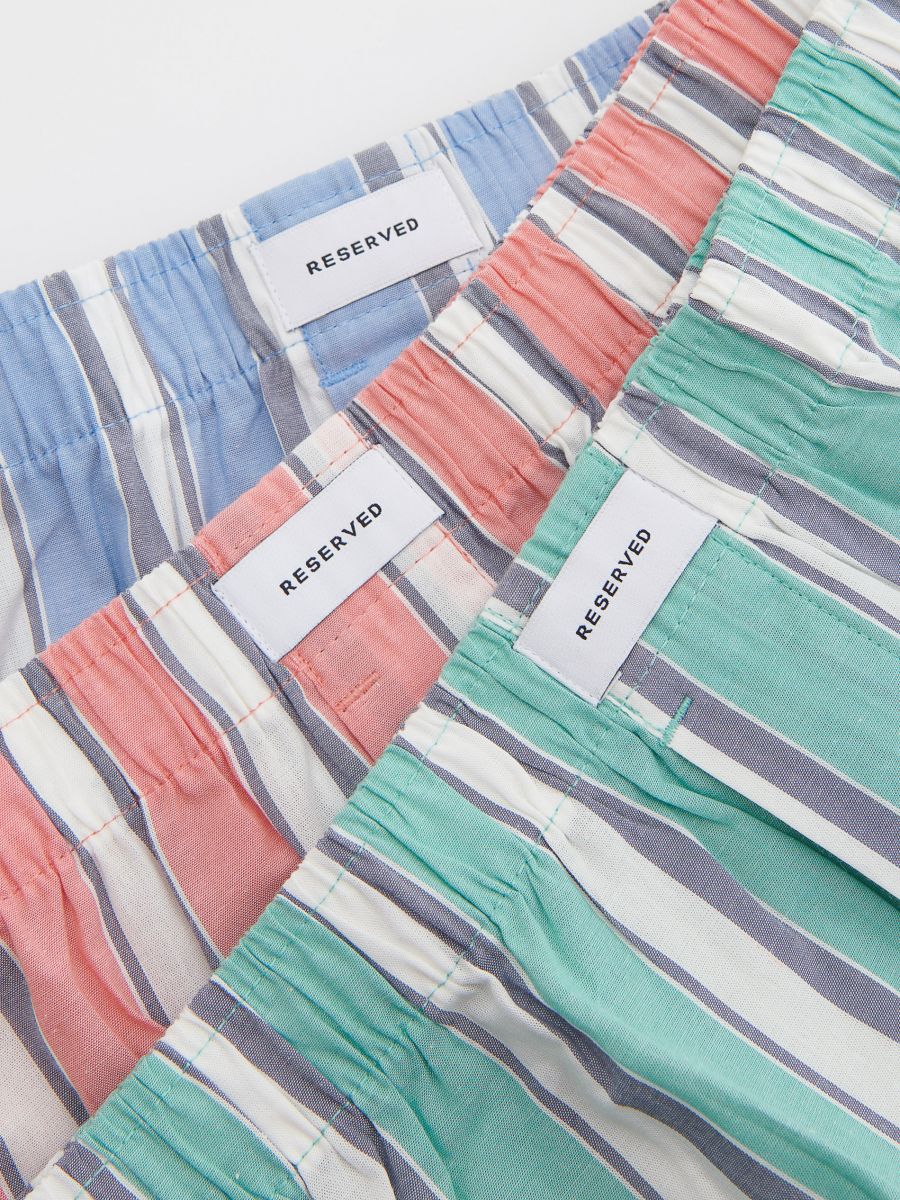 Loose boxers 3 pack - pale green - RESERVED - 2