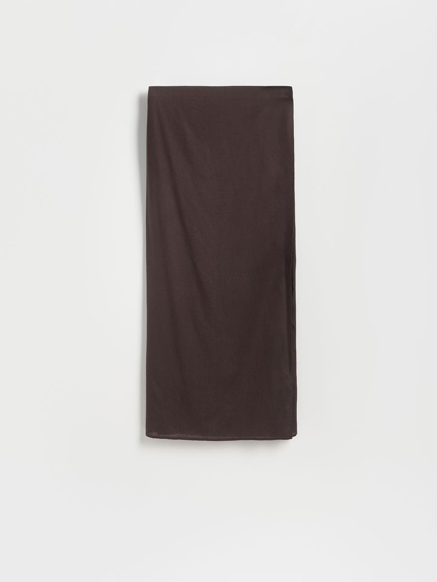 LADIES` SARONG - dark brown - RESERVED - 5
