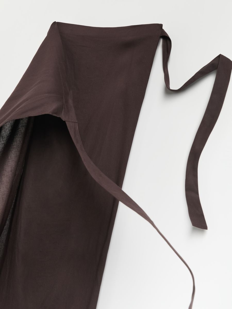 LADIES` SARONG - dark brown - RESERVED - 6