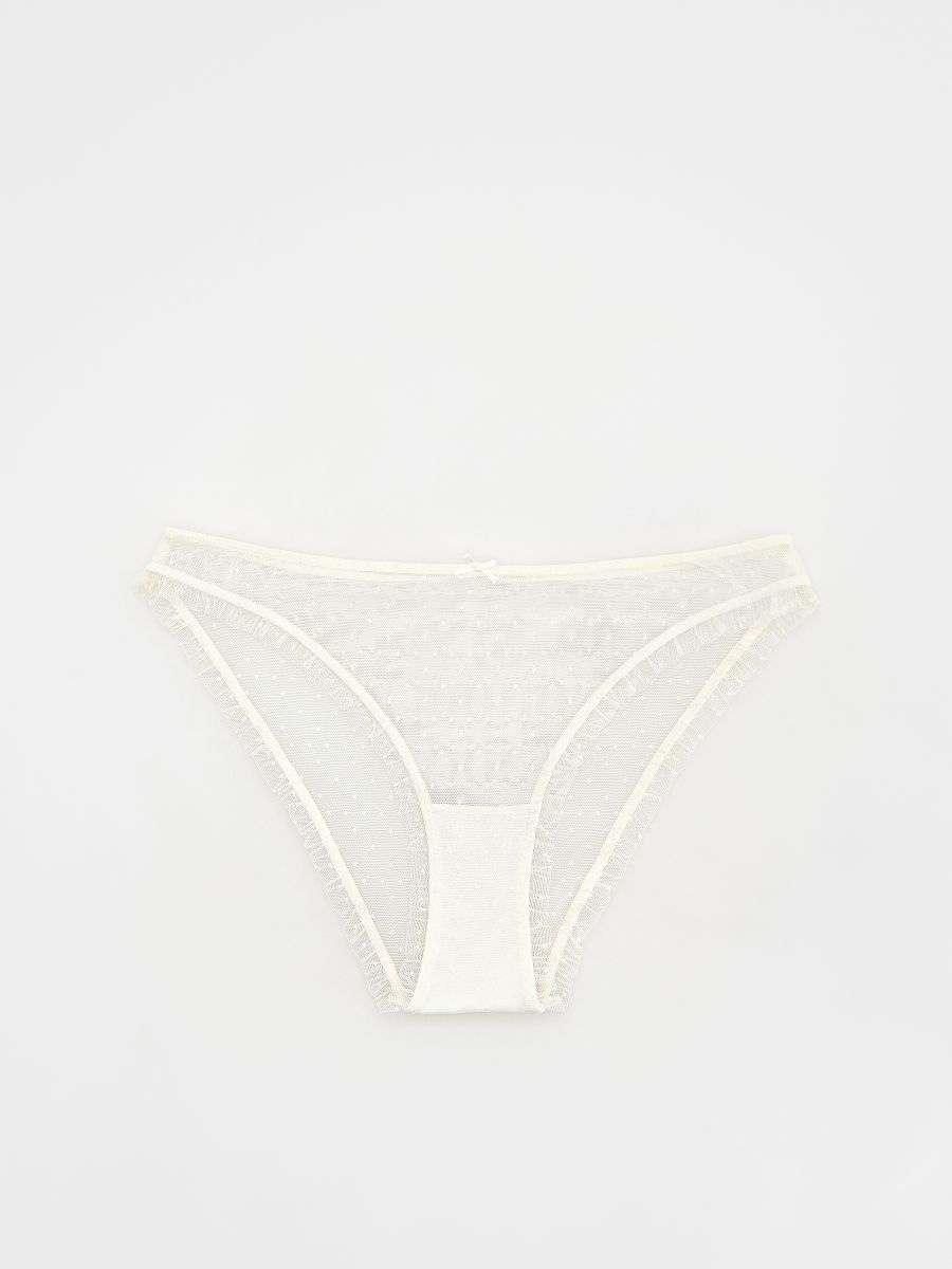 LADIES` BRIEFS - cream - RESERVED - 5
