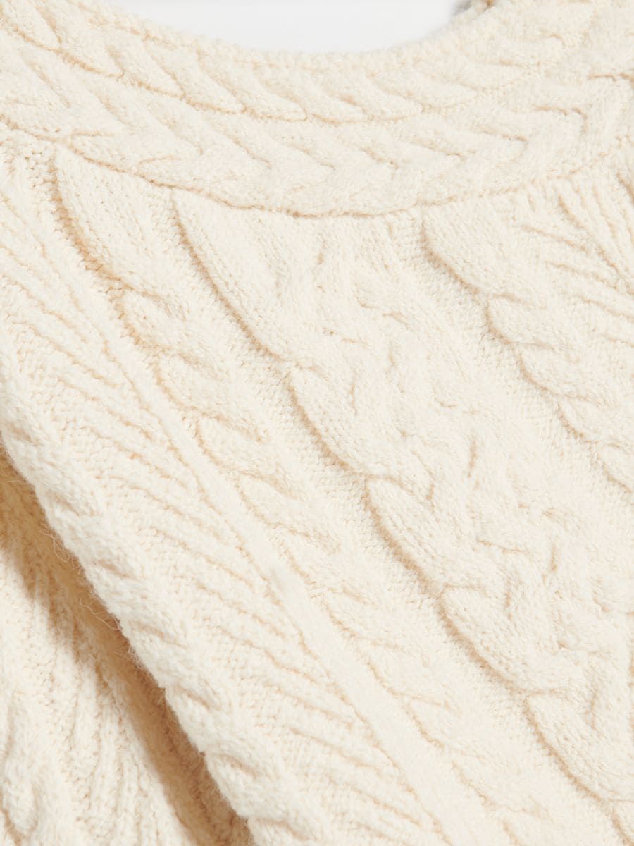 Asymmetric jumper - nude - RESERVED - 4