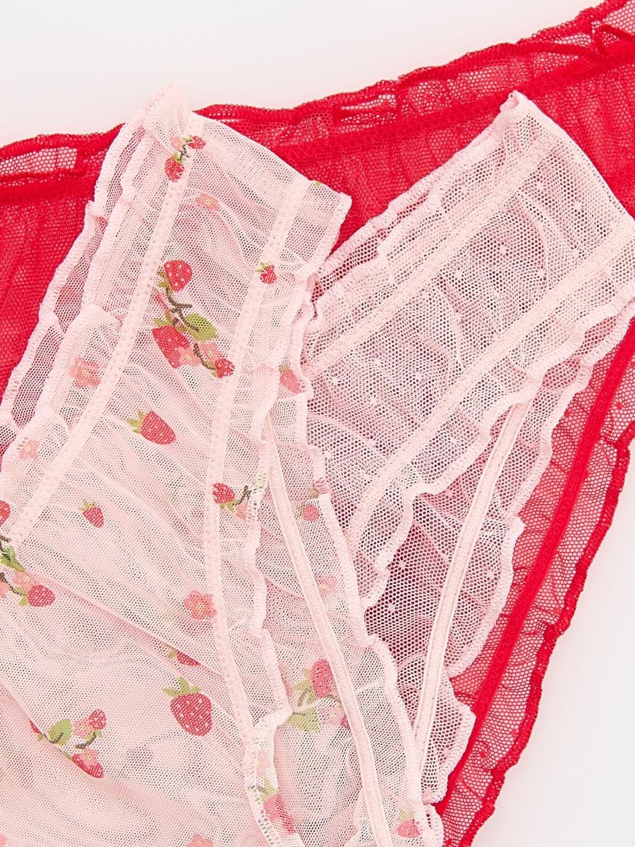 LADIES` BRIEFS MULTI - pastel pink - RESERVED - 3